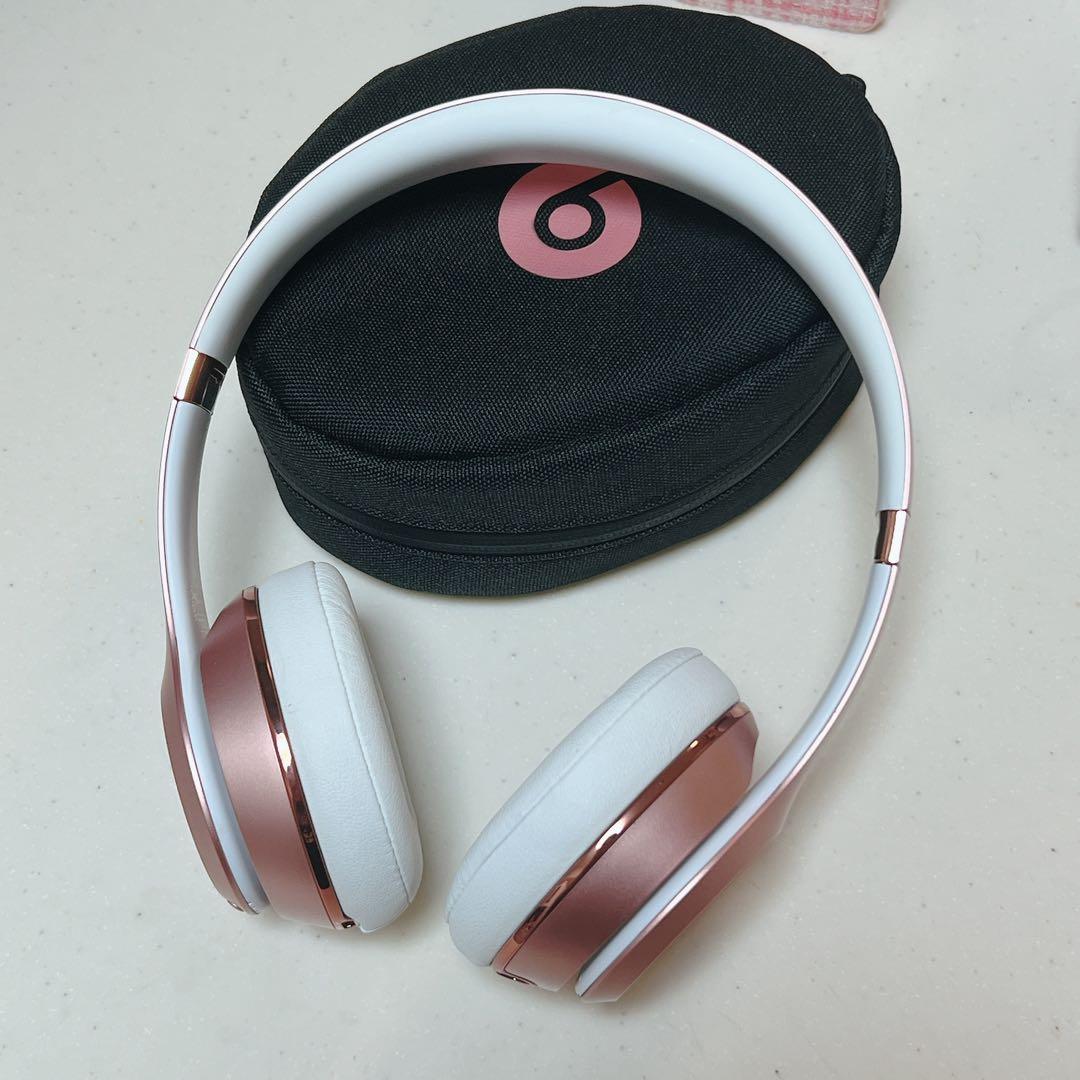 Beats Beats Solo3 ワイヤレスヘッドホン　ローズゴールド