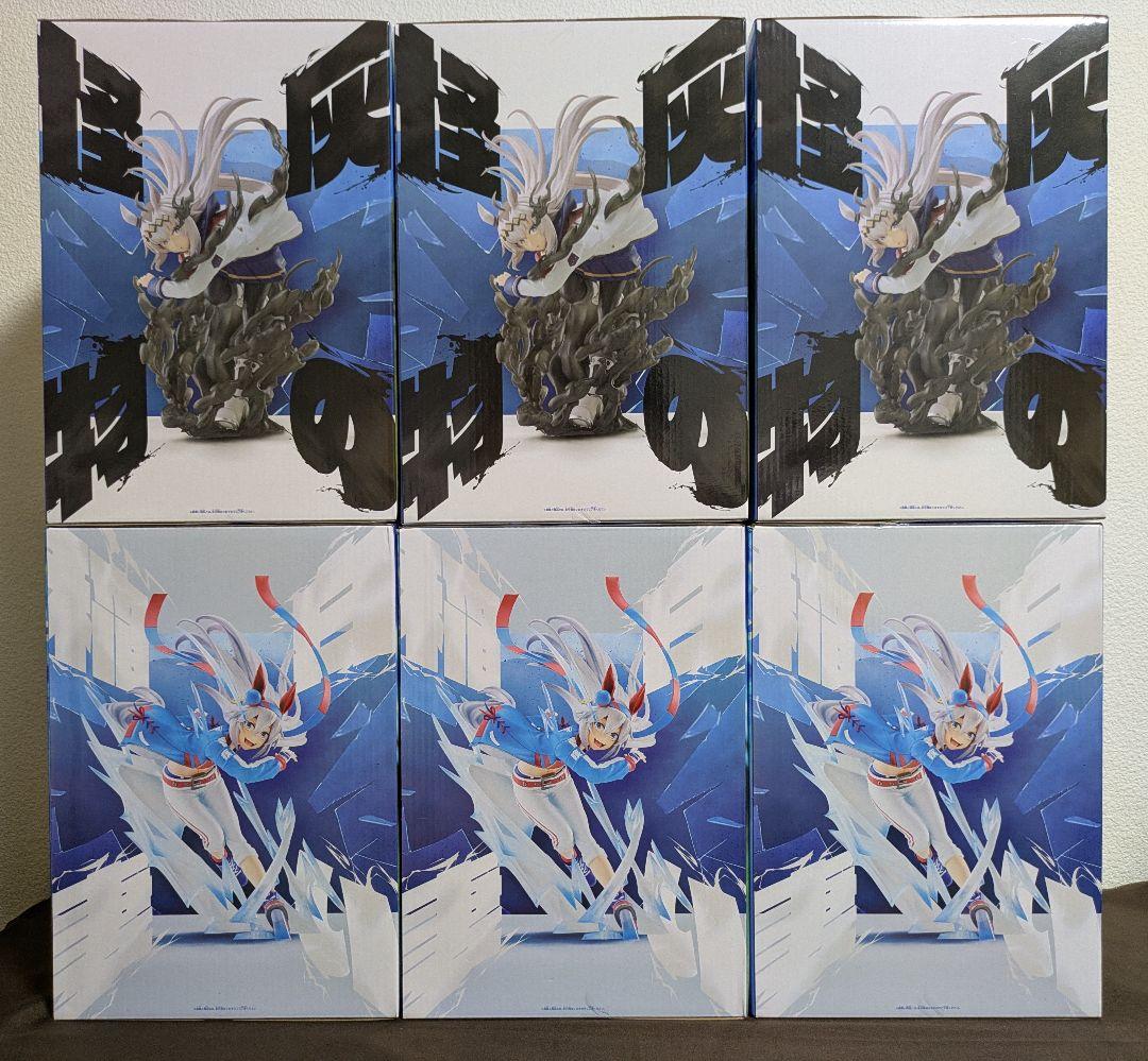 ウマ娘シンデレラグレイ オグリキャップ タマモクロス フィギュア6点セット