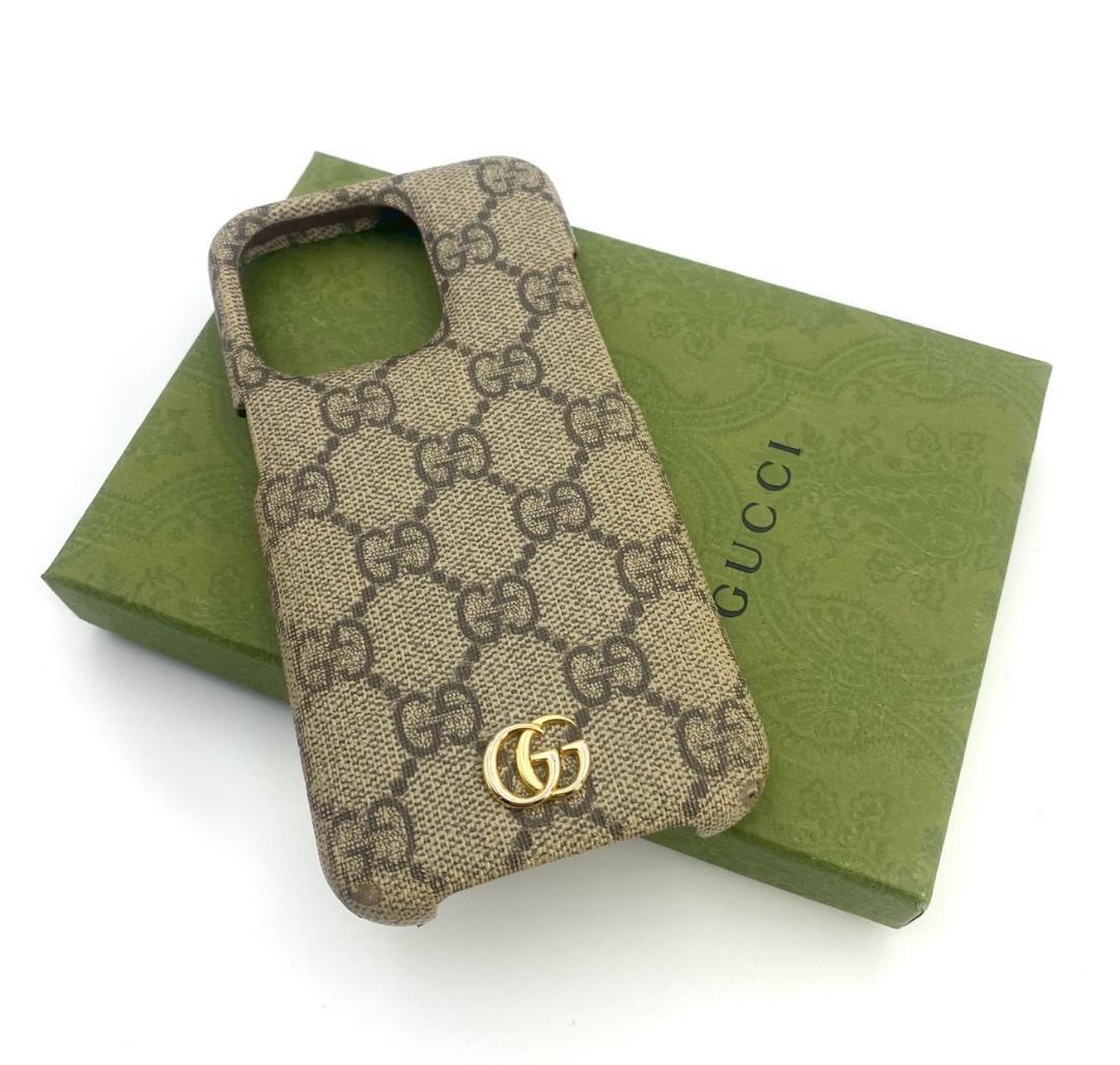 GUCCI オフィディア GGマーモント iPhone15Pro ケース