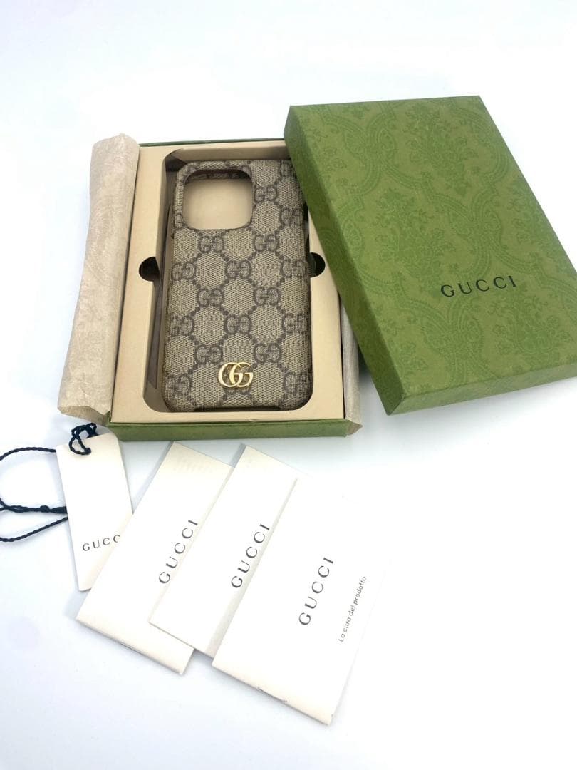GUCCI オフィディア GGマーモント iPhone15Pro ケース