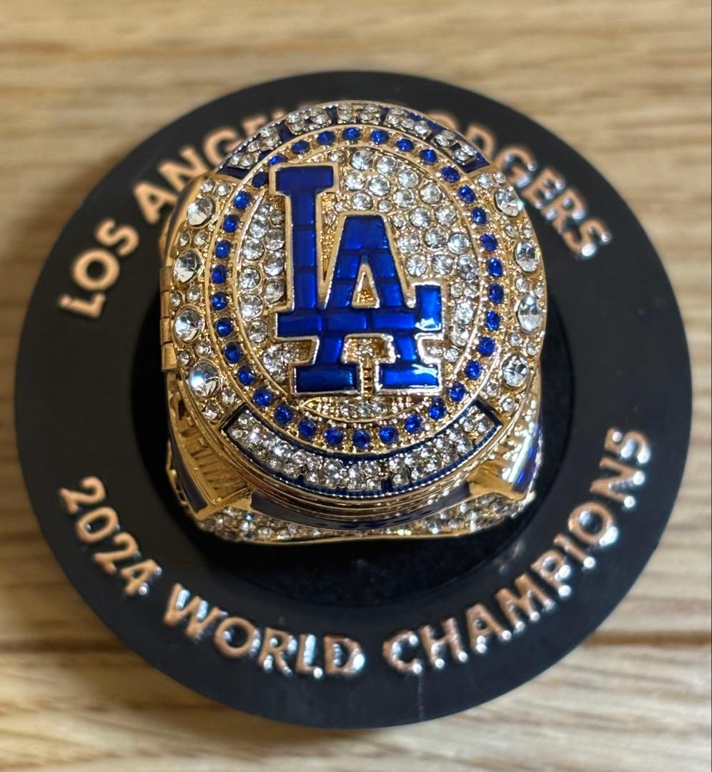値下！⭐️非売品⭐️大谷翔平 2024セミオーセンティックチャンピオンリング➕カード