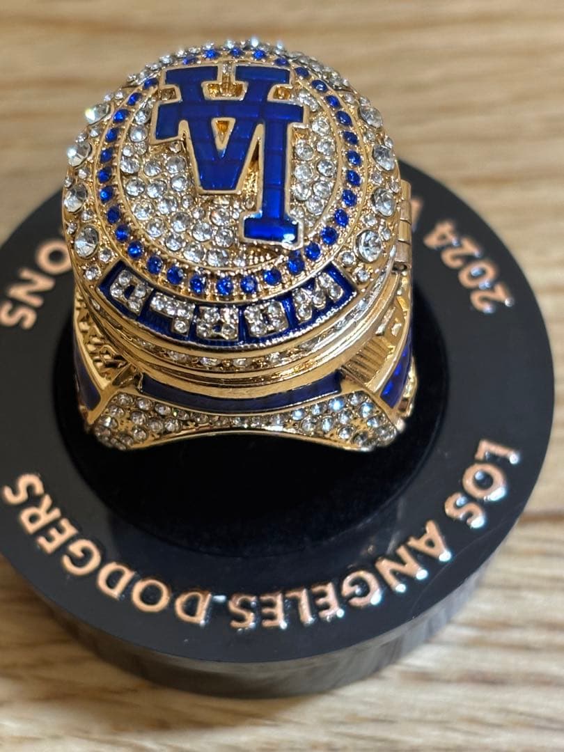 値下！⭐️非売品⭐️大谷翔平 2024セミオーセンティックチャンピオンリング➕カード