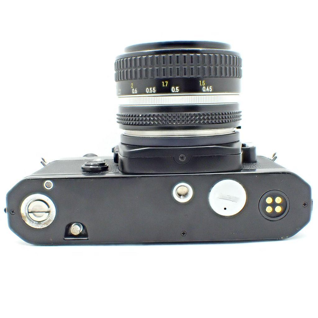 【動作確認済】Nikon FE＆Ai 50mm f1.4 初期保証&新品電池付