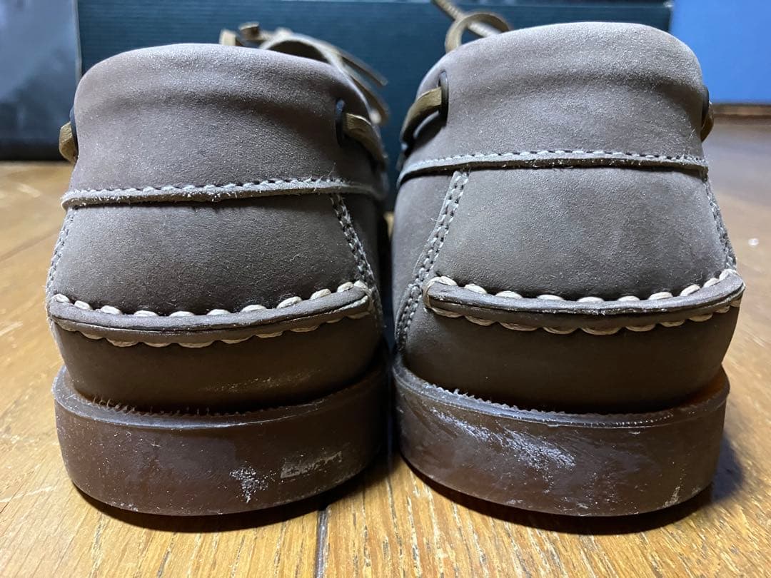 0*8様 Paraboot BARTH サイズ7 パラブーツ ブラウン デッキシ