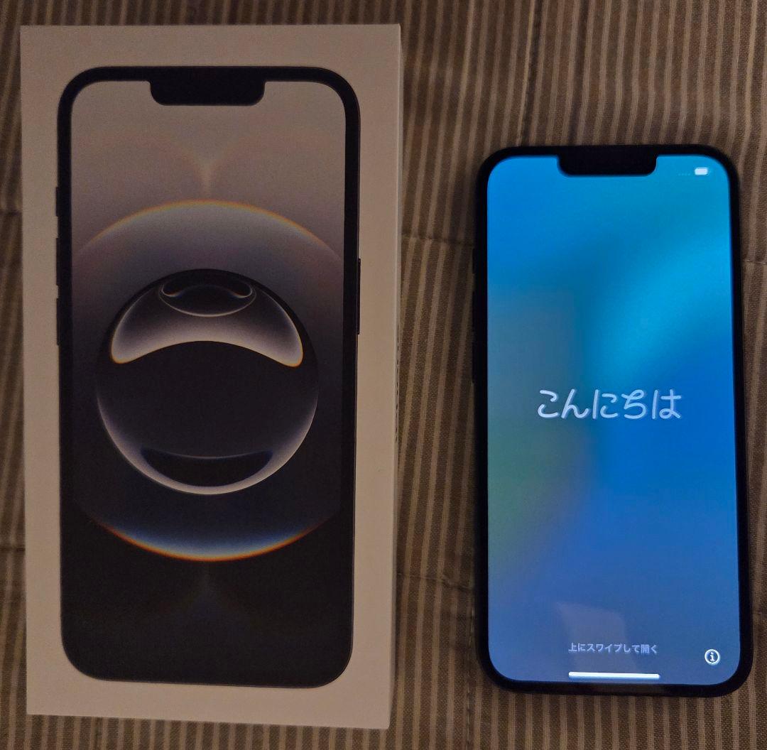 新品未使用　iphone16e 本体 128GB ブラック SIMフリー