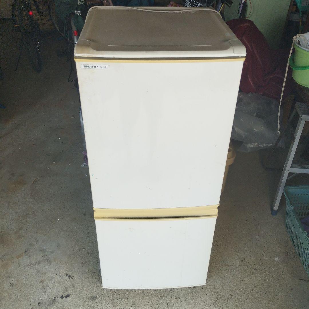 ジャンク品　SHARP SJ-14P 冷蔵庫 137L 2008年製