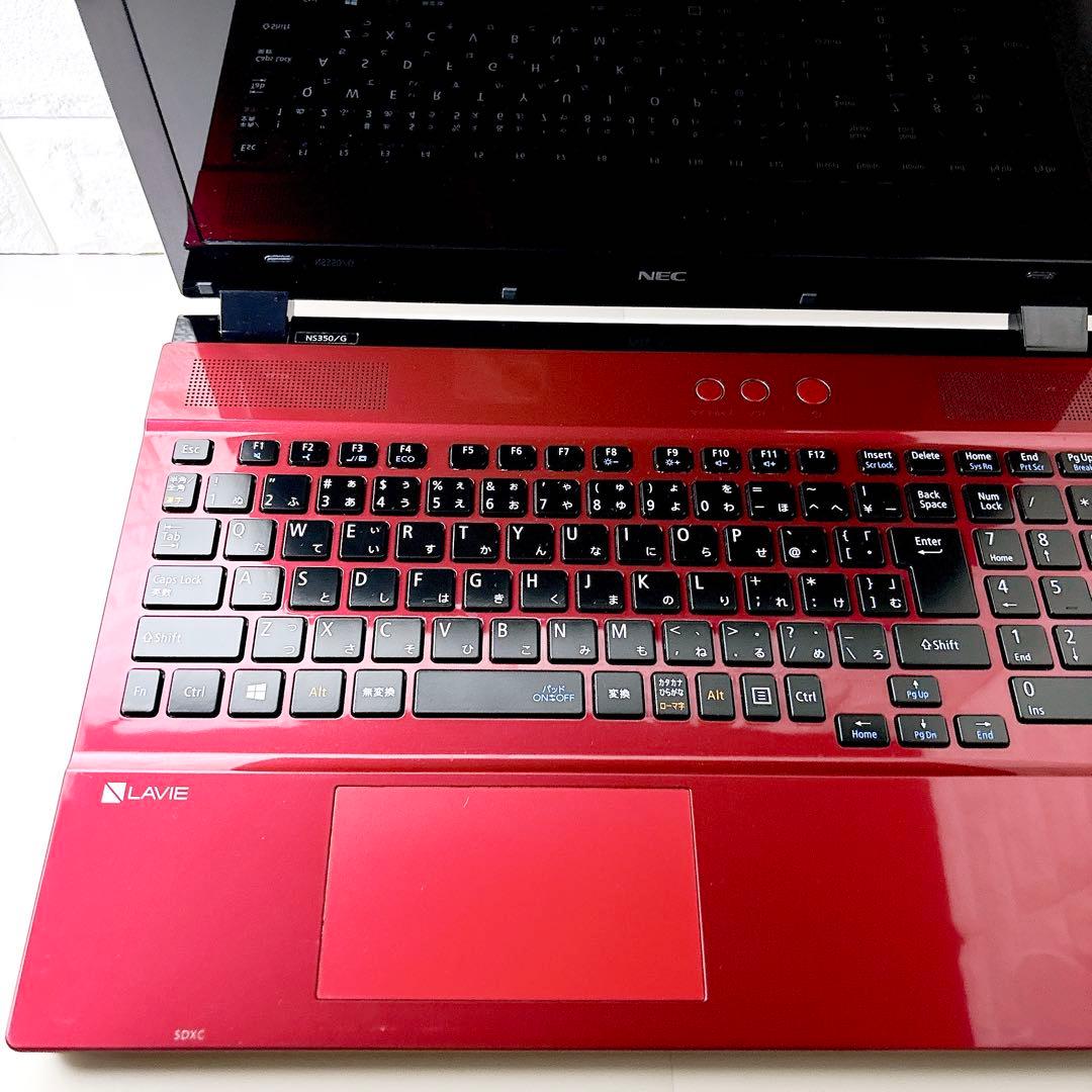 SSDで快適✨メモリ8GB フルHD 第7世代 カメラ ノートパソコン NEC