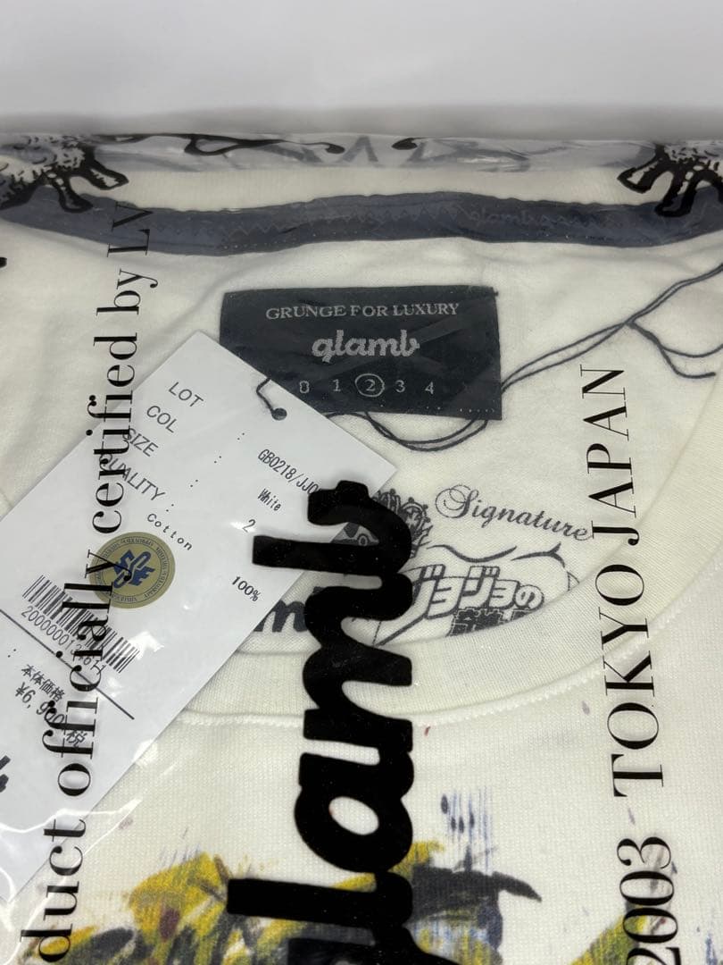 【新品・未開封】DIO ディオ glamb JOJO Tシャツサイズ M(2)