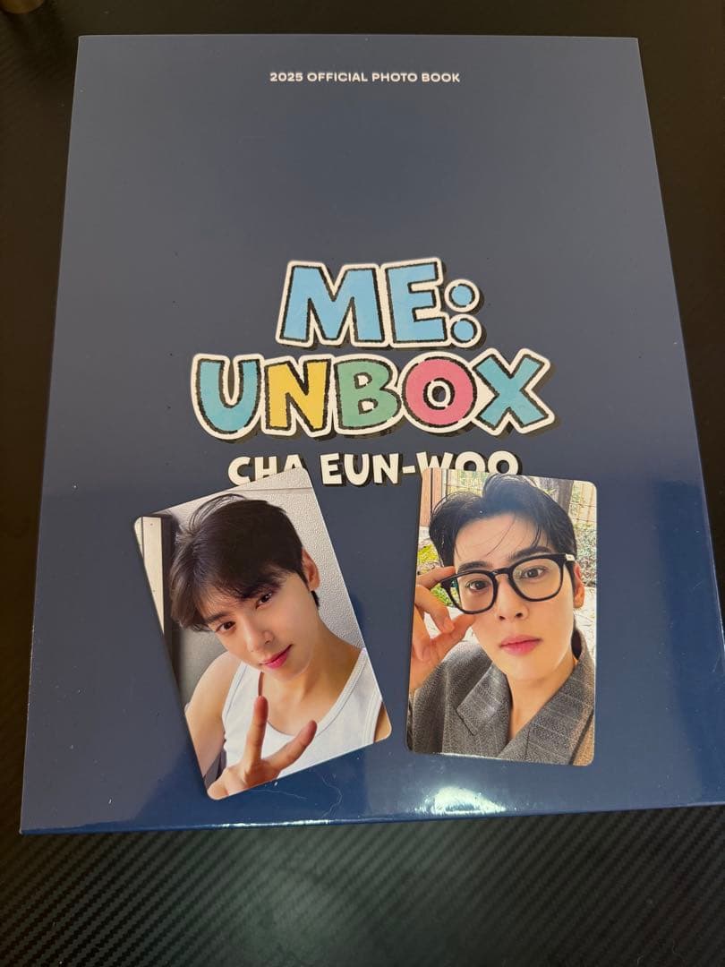 ME: UNBOX CHA EUN-WOO ➕二枚写真セット