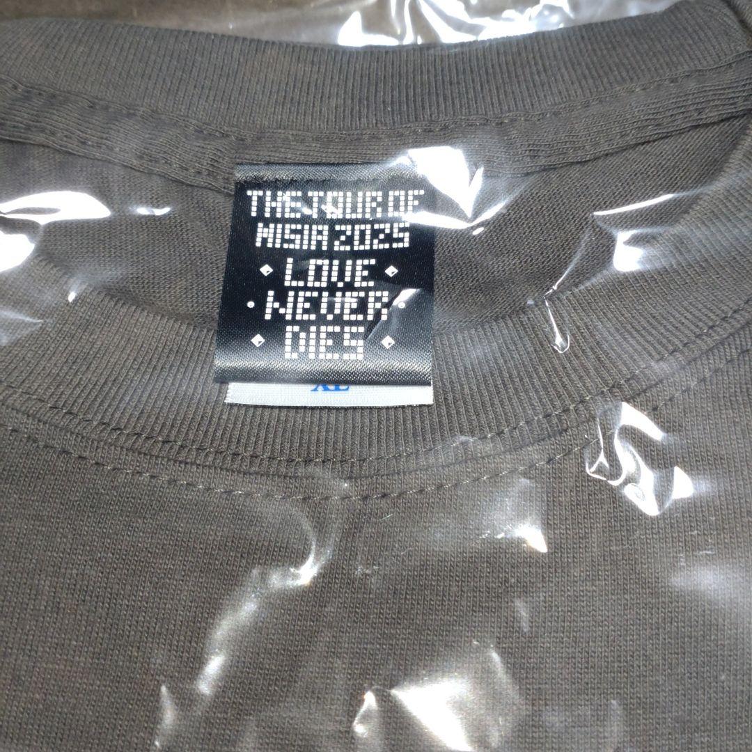 MISIA LOVE NEVER DIES LOVE XLサイズ Tシャツ　完売