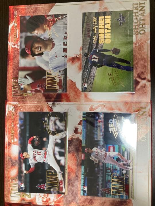 大谷翔平MVP記念切手セット　※規約により切手なし