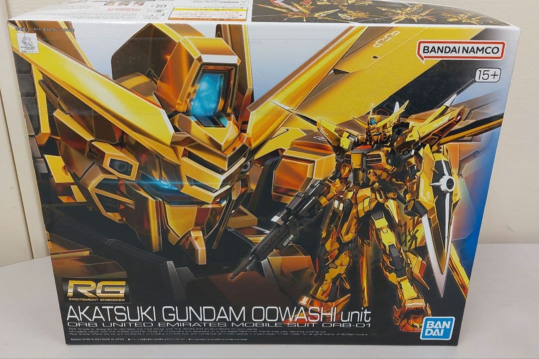 ＲＧ アカツキガンダム+シラヌイパック & ＨＧゼウスシルエット用接続パーツ