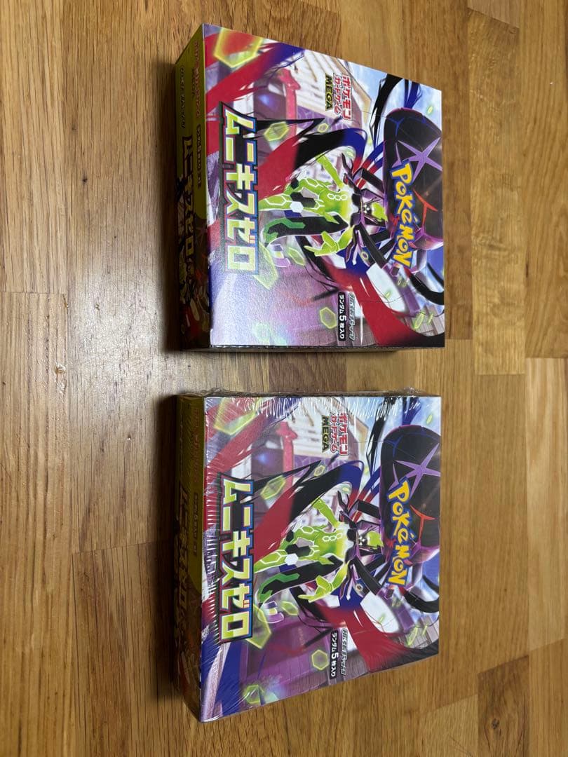 ポケモンカードゲーム ムニキスゼロ2box シュリンク