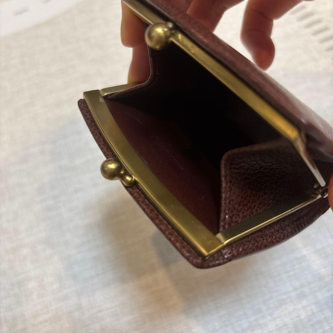 OLD COACH オールドコーチ がま口 ケース イタリア製