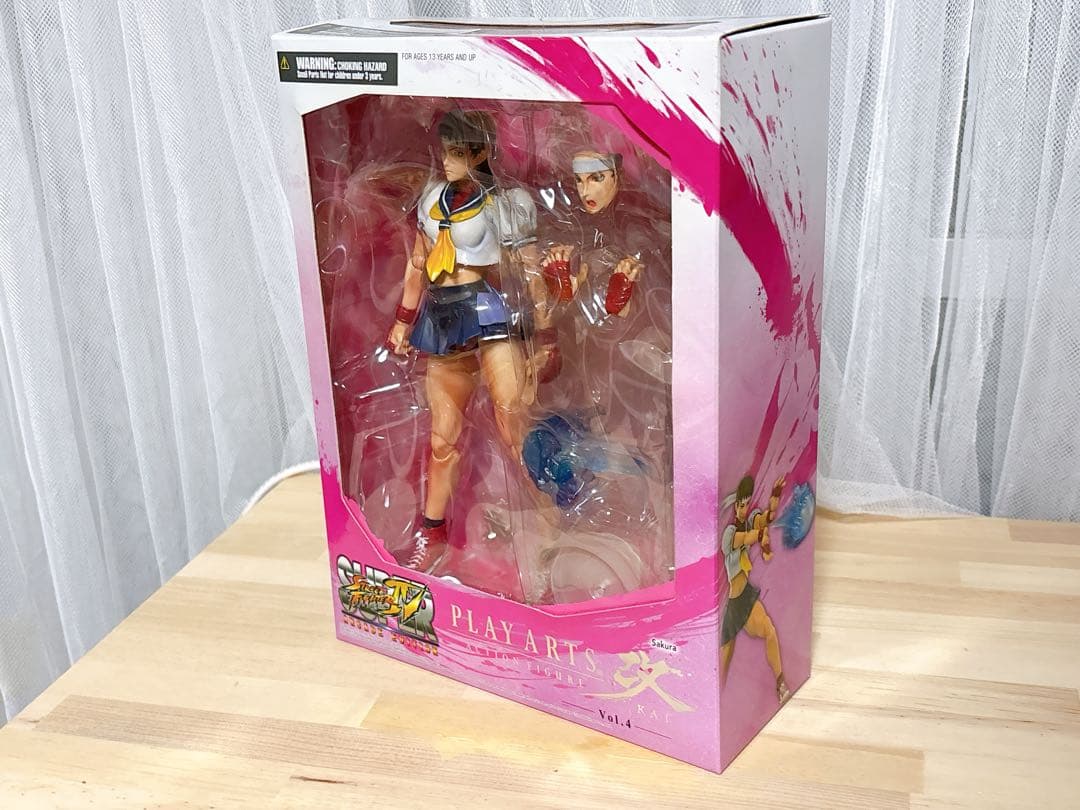 未開封　プレイアーツ改 春日野さくら Vol.4 ストリートファイターIV