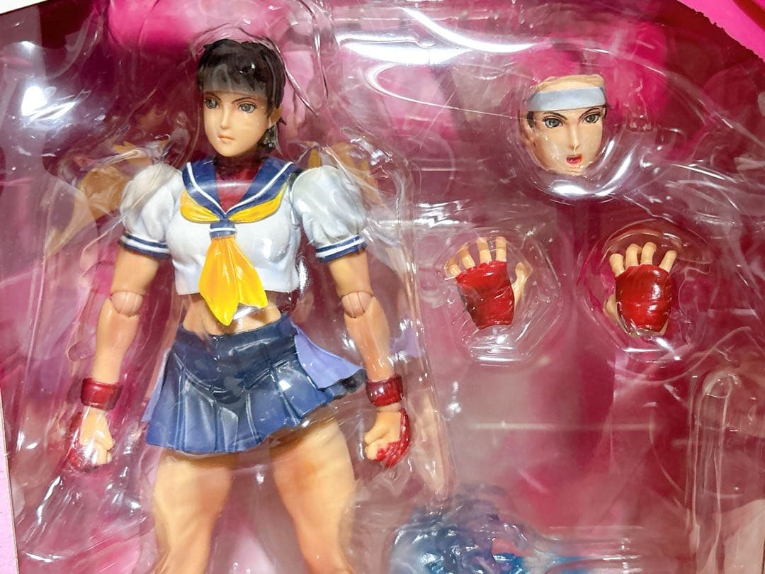 未開封　プレイアーツ改 春日野さくら Vol.4 ストリートファイターIV