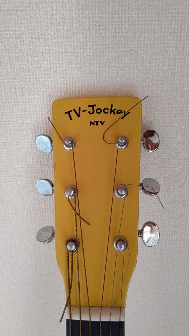 イエロー アコースティックギター TV-Jockey