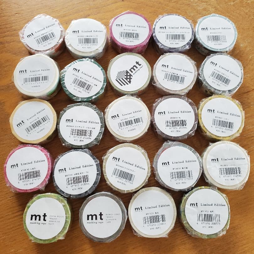 新品未使用　入れ替え可能　mt イベント限定 マスキングテープ 4点セット