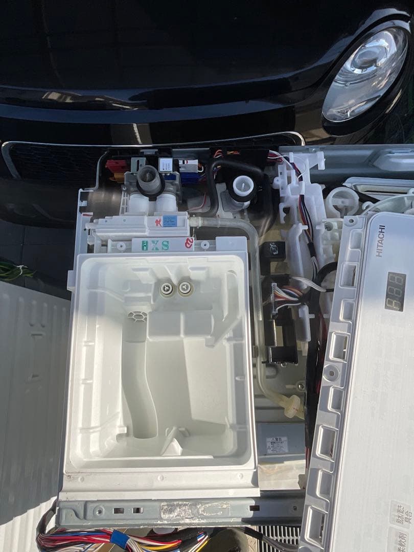 【分解洗浄済み】2024年10月購入日立ドラム式洗濯機 BD-SX120HR