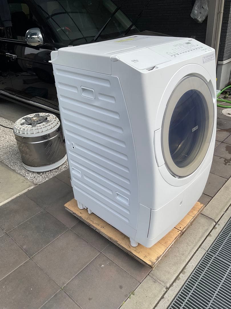 【分解洗浄済み】2024年10月購入日立ドラム式洗濯機 BD-SX120HR
