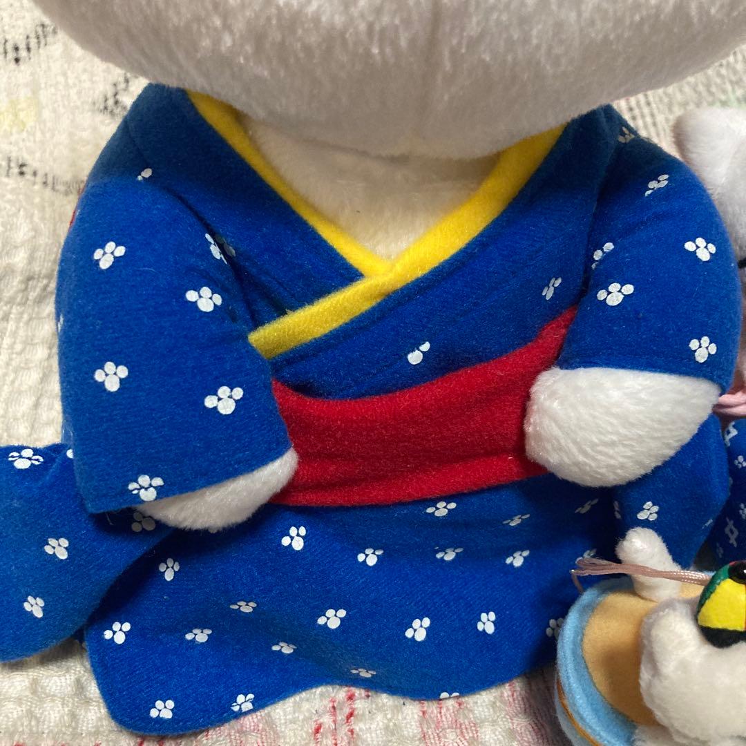 にゃんにゃんにゃんこ　にゃんこ温泉　おかみ　ぬいぐるみ　他3こセット　中古品