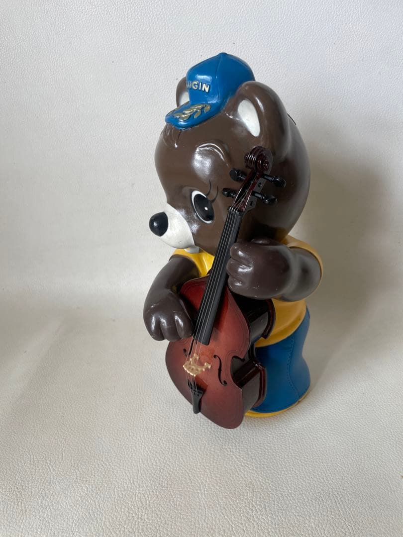 たくぎん たくちゃん 拓ちゃん ソフビ貯金箱 カウンター用 店頭用 コントラバス