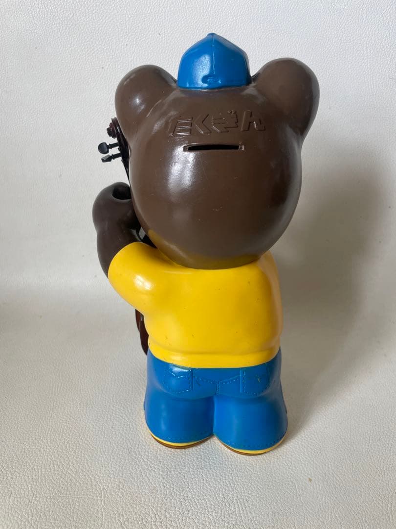 たくぎん たくちゃん 拓ちゃん ソフビ貯金箱 カウンター用 店頭用 コントラバス