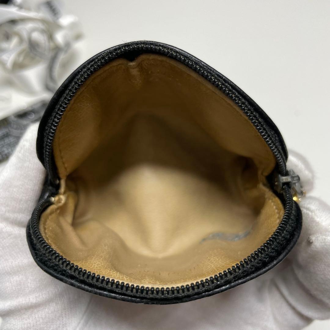 H*A様 CHANEL キャビアスキン　ブラック ケース