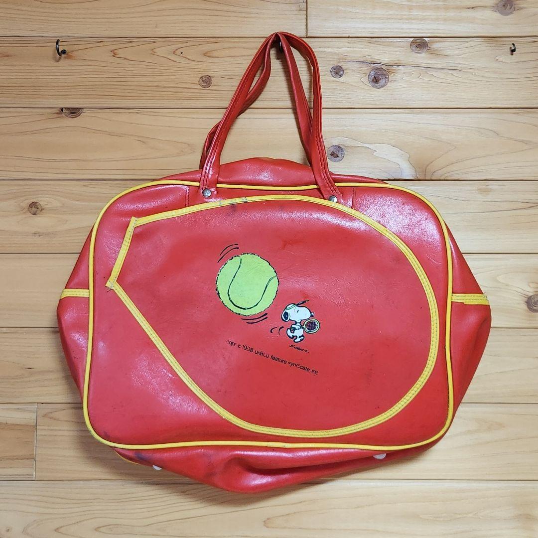 ピーナッツ　スヌーピー　テニス　バッグ　©1958年　50s ヴィンテージ