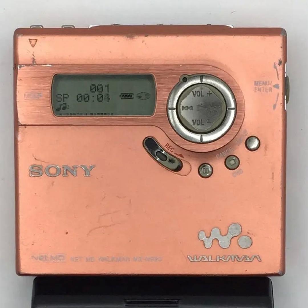 SONY MZ-R920 MD WALKMAN MDウォークマン オレンジ