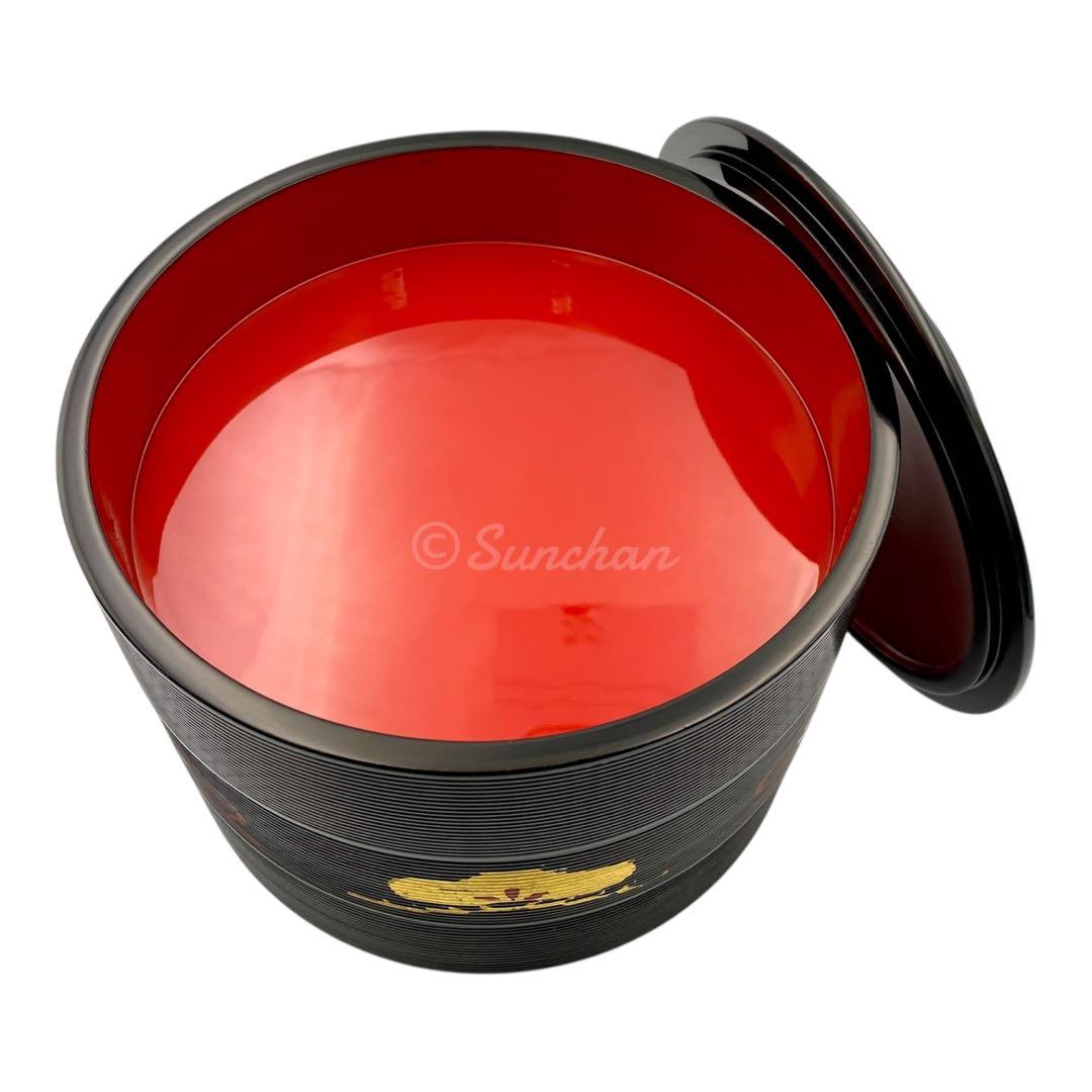 【未使用品】 平安象彦 松寿重 松下電器開業50周年記念品 御重箱 漆器 京漆匠