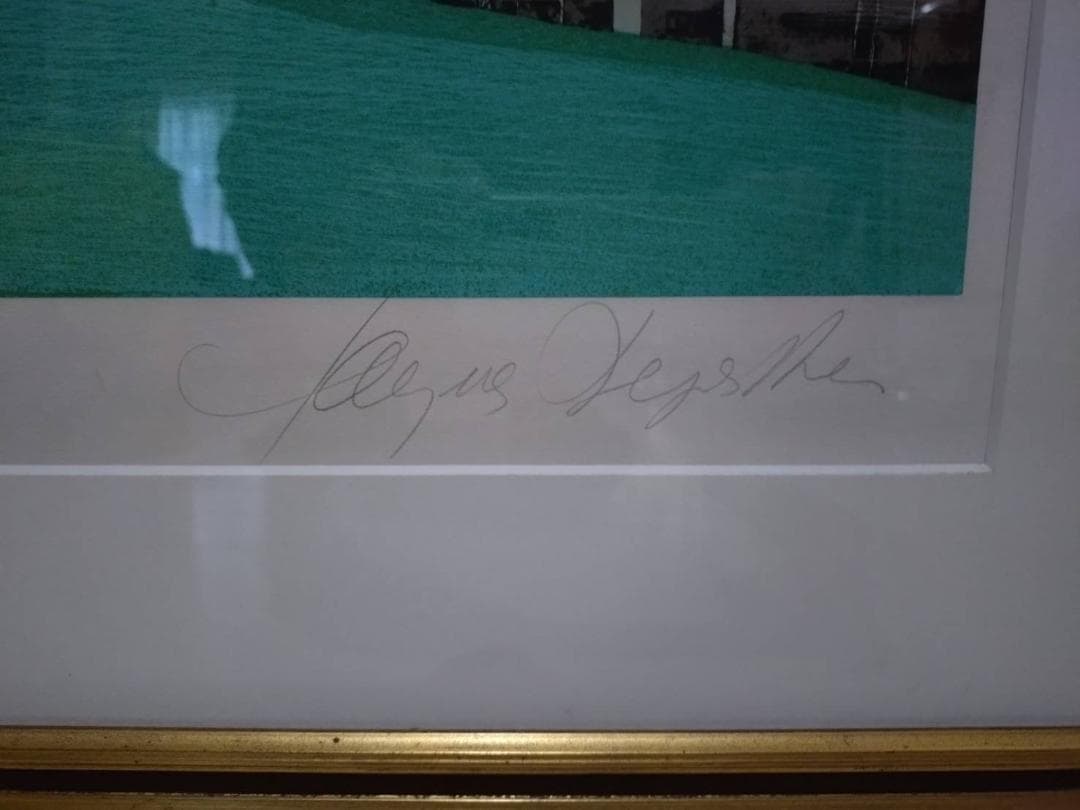 ジャック ・ デペルト ゴルフ場　53/100 リトグラフ