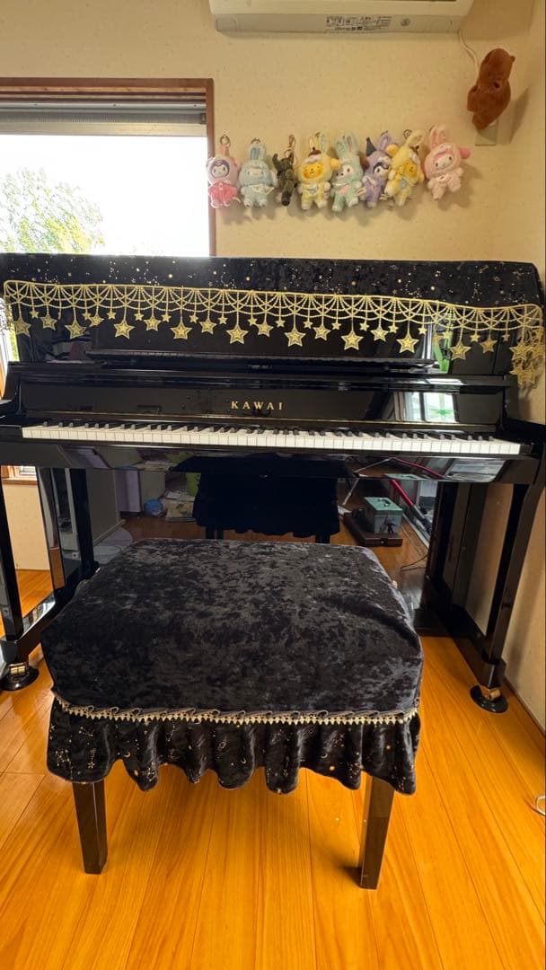 KAWAI K400 アップライトピアノ 黒 88鍵