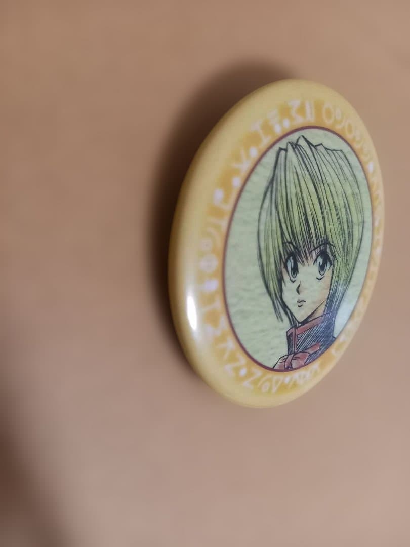 クラピカ HUNTER × HUNTER 缶バッジ 旧ハン フジ版ハンター