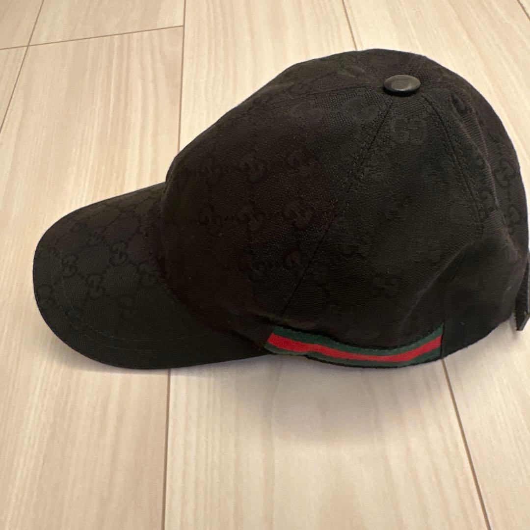 【NAOP】GUCCIキャップ　黒　L59