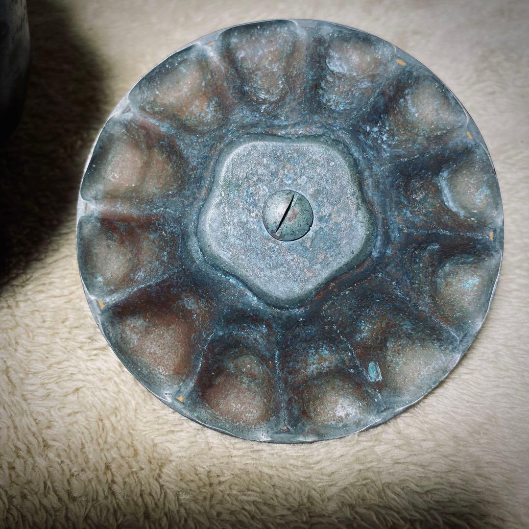 【古き良き日本の逸品】皆川堂の銅製かぼちゃ形薬缶　和のオブジェとして飾るも良し