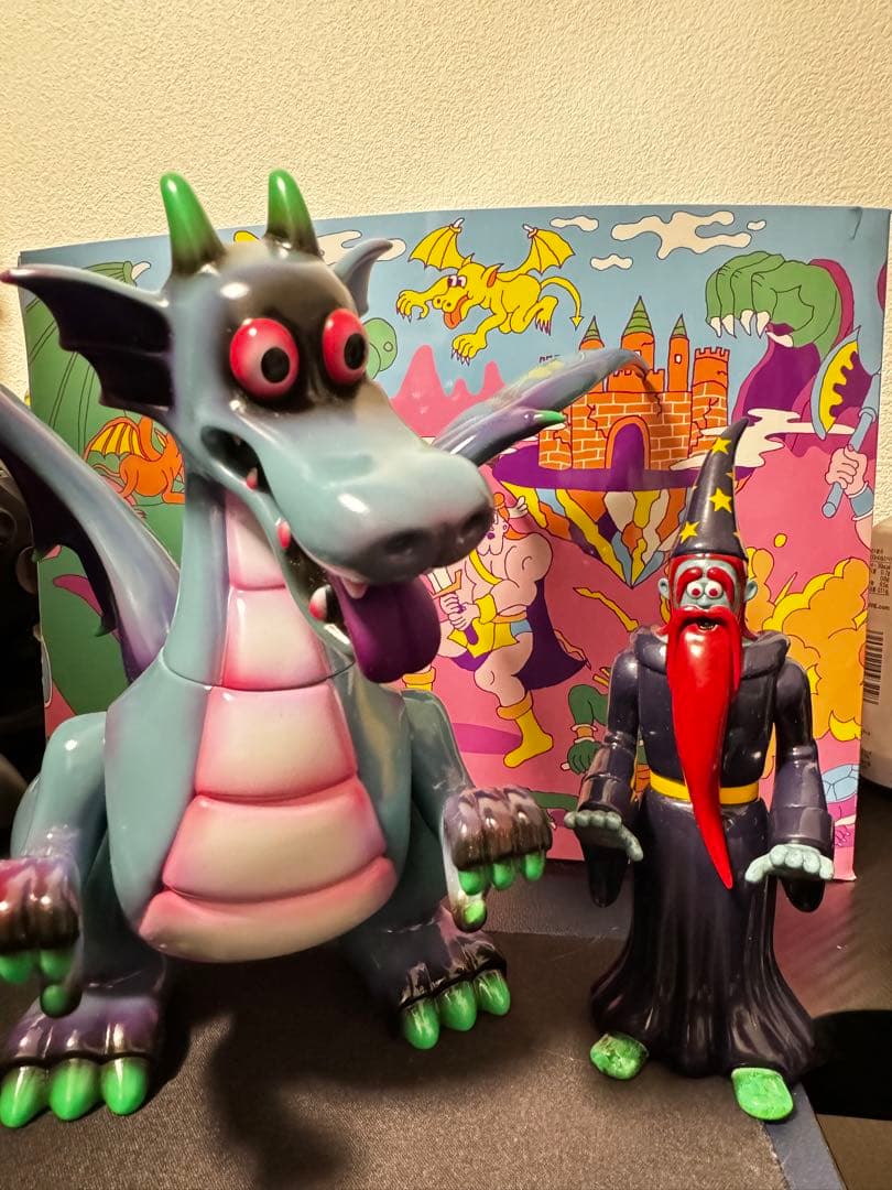 【希少100体限定】山崎若菜 ドラゴン 魔法使い ゾンビカラー ワンオフソフビ