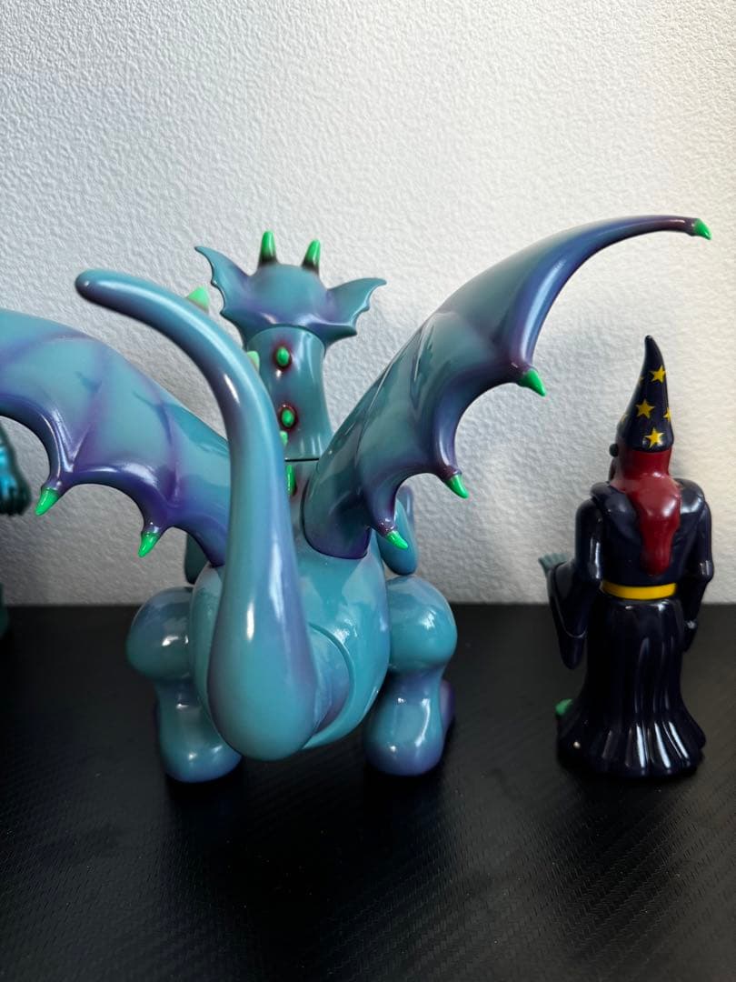 【希少100体限定】山崎若菜 ドラゴン 魔法使い ゾンビカラー ワンオフソフビ