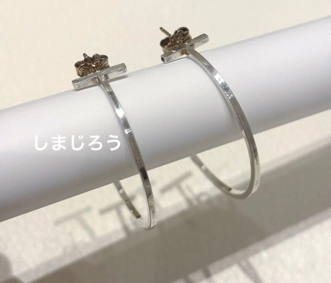 ティファニー　TスマイルTシリーズ　ピアス シルバー　廃盤