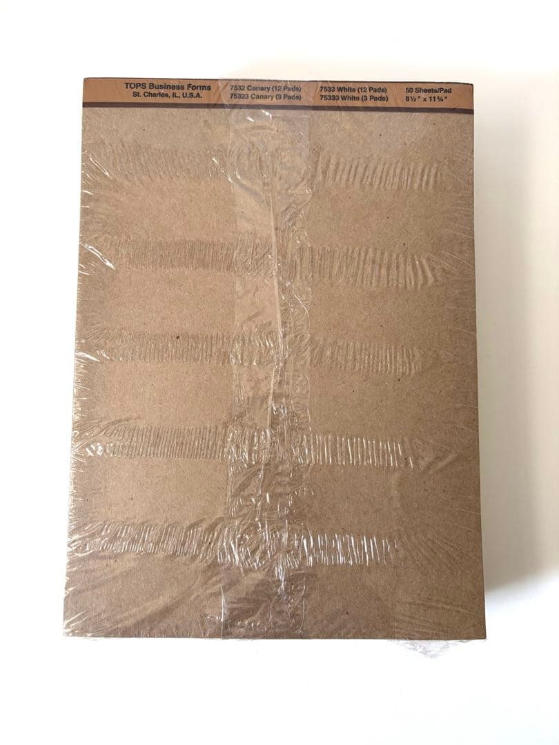 【美品】Tops Legal Pad(リーガルパッド) 50枚入り 12パッド