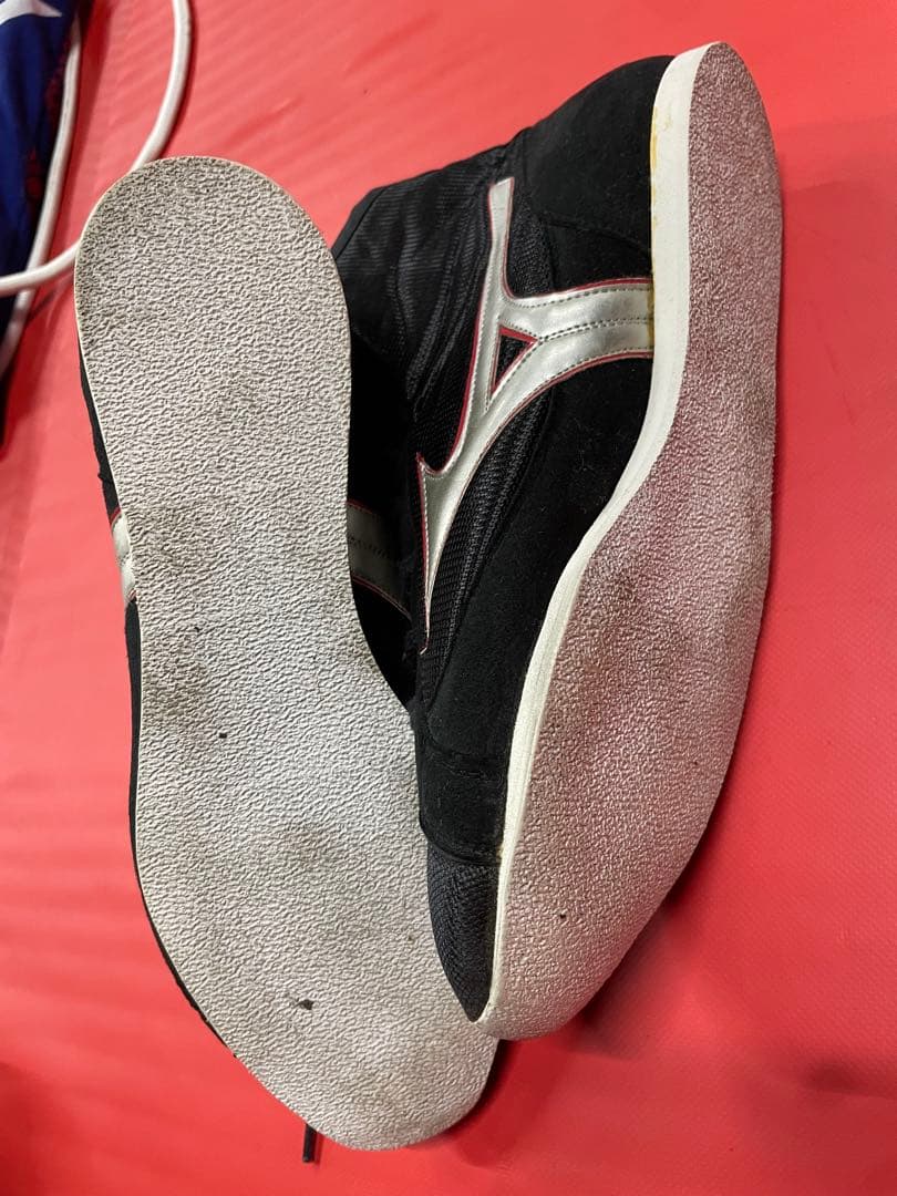 Mizuno ボクシングシューズ ブラック ハイカット