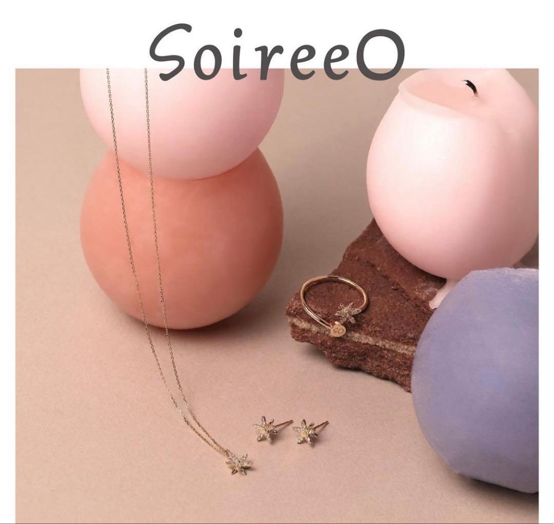 ソワレオー　soireeo Nissy 西島隆弘　フラワーコレクション　ピアス