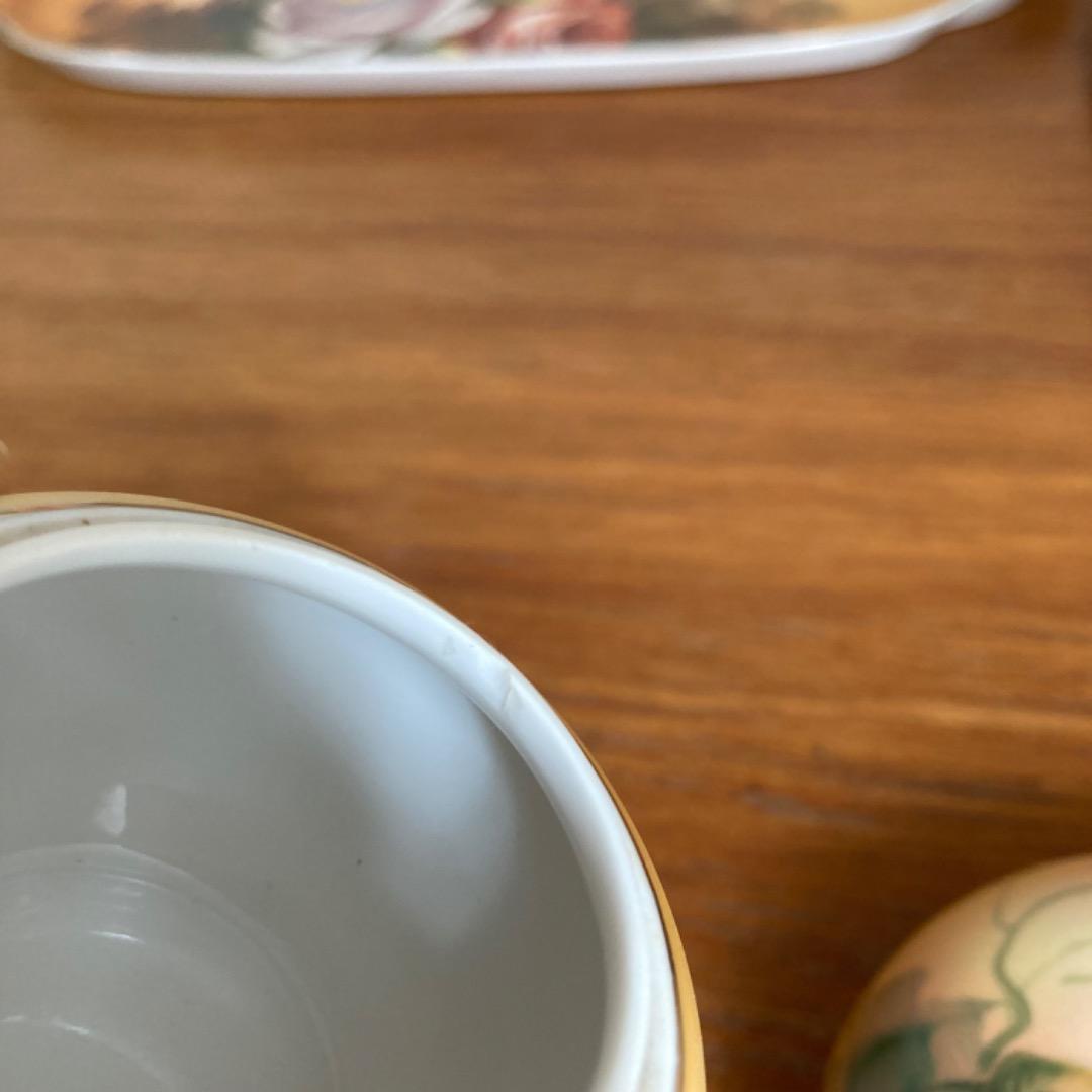 アールヌーボー　手描き　オールドノリタケ イギリス　ドレッサーセット