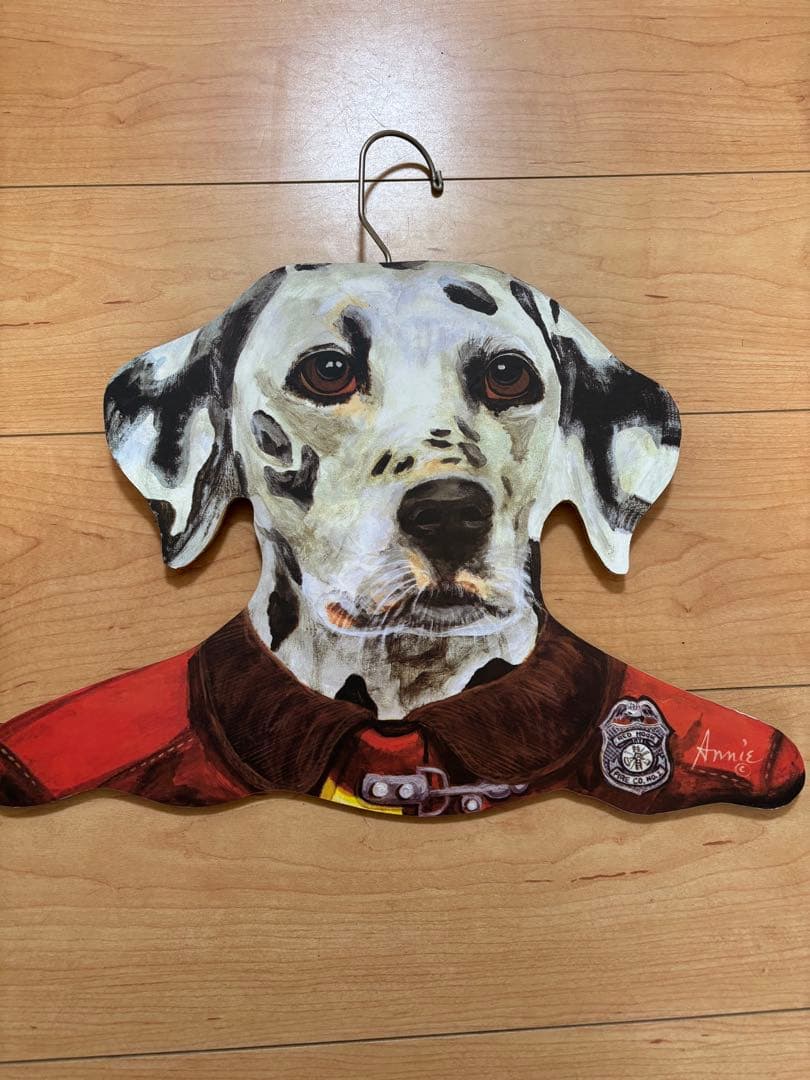 アン・ラインハート 動物 ハンガー アンティーク インテリア 木製 8本 セット