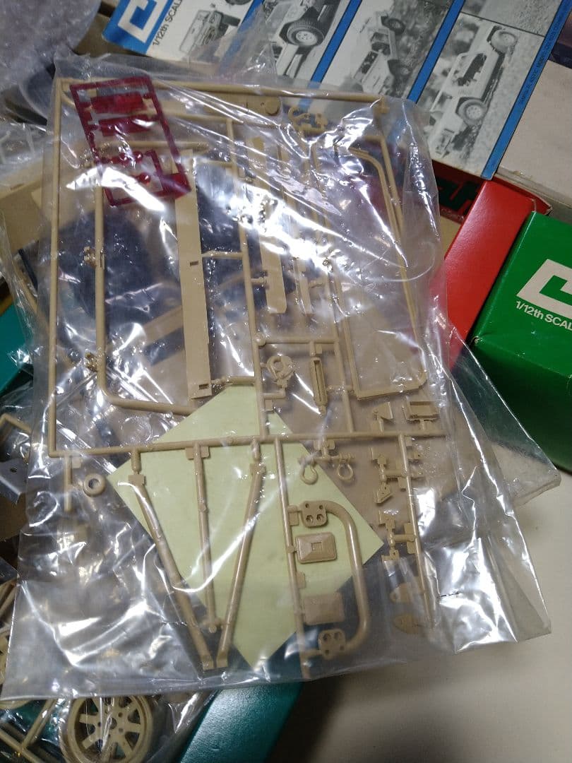 タミヤ　TAMIYA　1/12 ランボルギーニ　チーター　組立途中　（ジャンク）