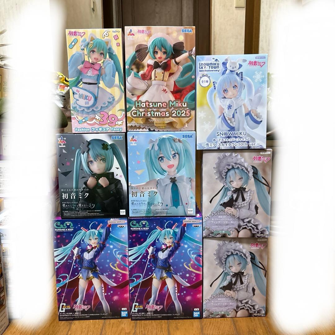 初音ミクフィギュア9点セット