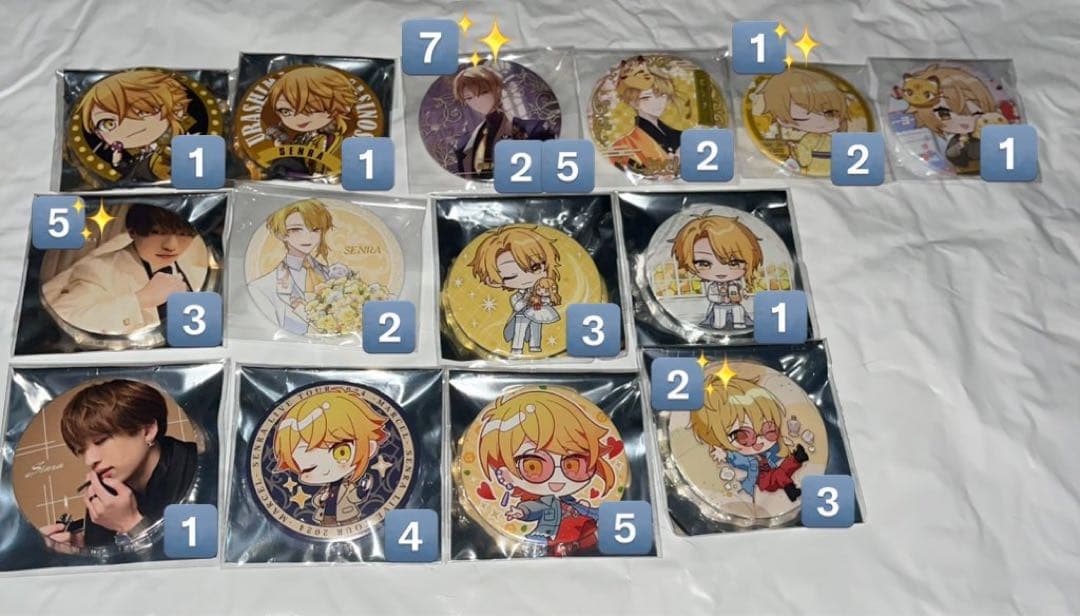 浦島坂田船　缶バッジ　うらたぬき　フォトカード