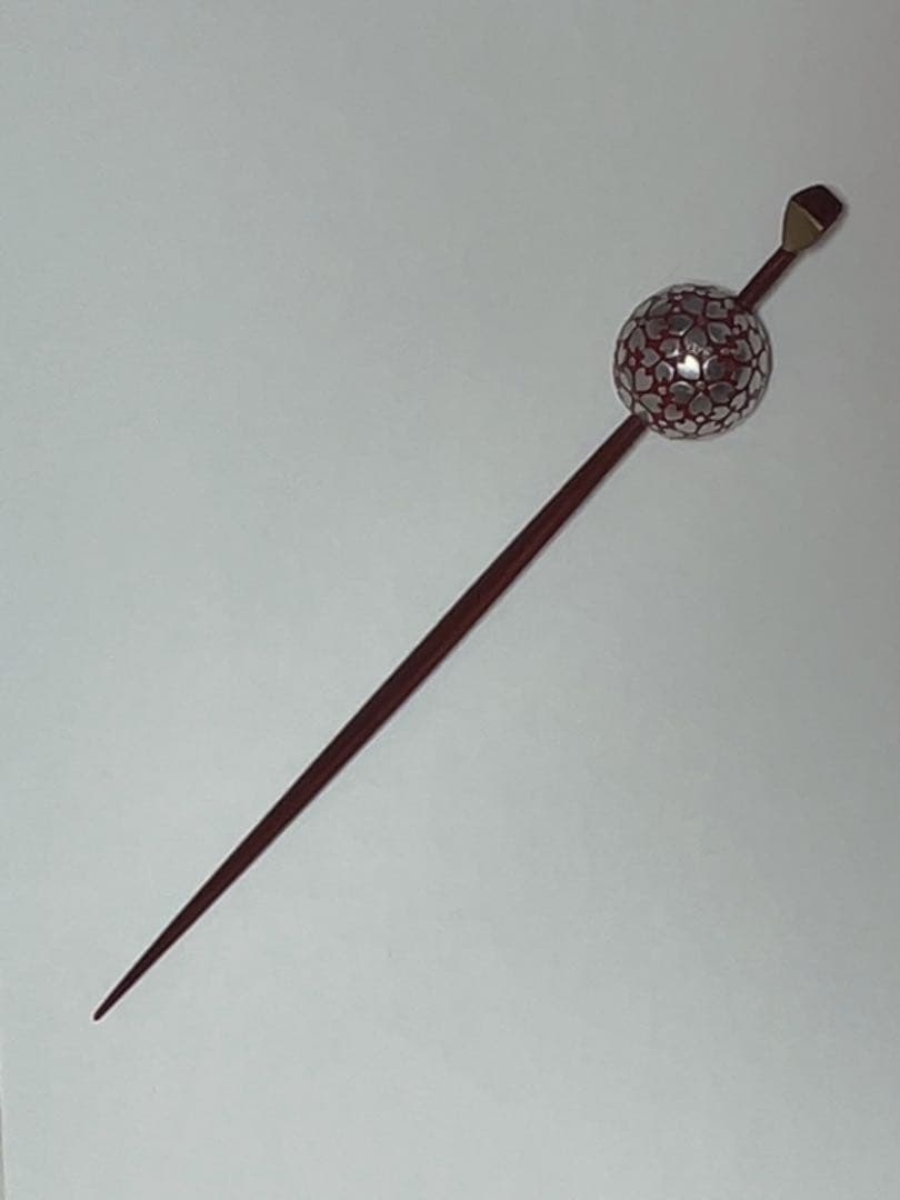 【値段交渉OK】　象嵌　玉かんざし