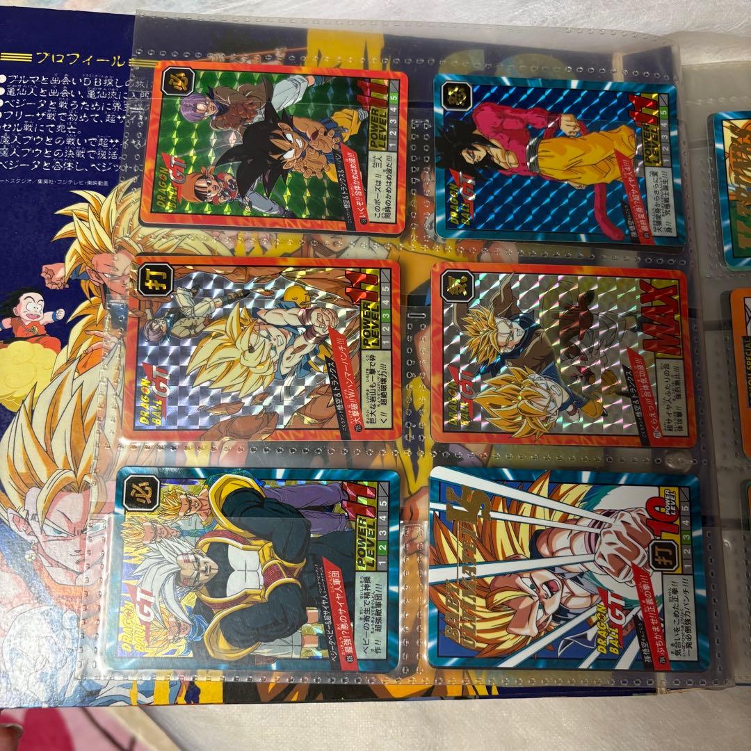 ドラゴンボール カードダス まとめ売り フォルダー レアカード