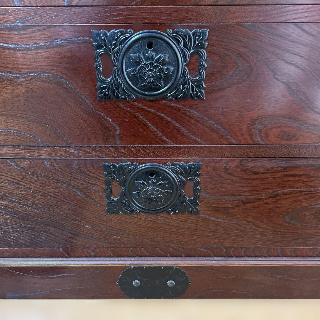 欅箪笥　飛鳥工芸　民芸家具　整理箪笥